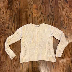 Vince cream knit sweater